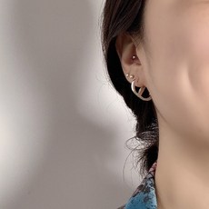 골든듀다이아3c귀걸이