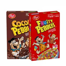 포스트 후르츠 페블스 코코아 페블스 시리얼 425g, Fruity Pebbles
