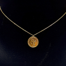 순금코인목걸이