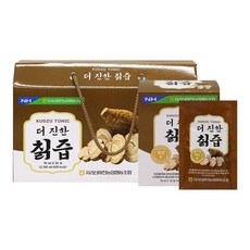 자연산 지리산 진한 칡즙 선물용 고급케이스 30일분, 60개, 70ml