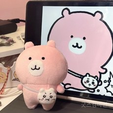 굿즈컴바인 스토어 THE NEW 2024 치이카와핑크 오리 곰인형