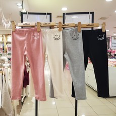 밀리밤 NEW~~2020년 FW핫한 겨울신상 컬렉션 깔끔한 스타일~!! 부드러운 해피스마일 데일리 레깅스