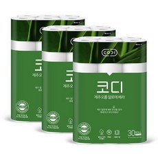 [쌍용씨앤비] 코디 제주 오름 알로에 베라 화장지 30m 30롤 3팩