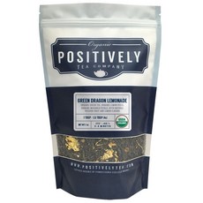 Organic Positively Tea Company 바 티 사의 유기농 그린 드래곤 레모네이드 녹차 루스 리프 USDA 유기농 1lb팩, 선택, 상세설명참조