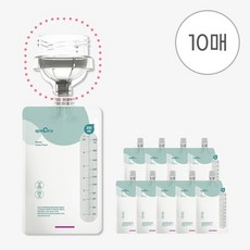 스펙트라 온도감지 이지모유저장팩 (커넥터 포함) 10매, 1개