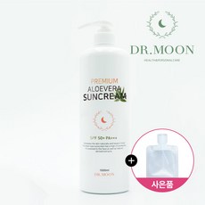 닥터문 프리미엄 대용량 알로에베라 선크림 SPF50+ PA+++, 1000ml, 1개