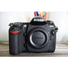 니콘 D200 10.2MP 디지털 SLR 카메라-블랙 (바디전용) 셔터 카운트만 6725 - 니콘d200