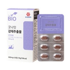 코오롱제약 굿나잇 감태추출물 18g, 1개, 30정