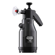  수자기폼랜스 카샴푸 셀프 bari 폼랜스 분무기 거품기, (방풍) 블랙 세차왁스 + 스펀지+세차타올 