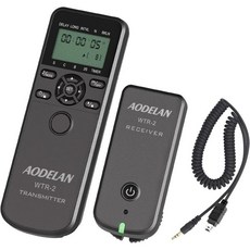 니콘 카메라용 AODELAN 무선 리모컨 니콘 Z9 D5 D6 D800 D810 D850용 타이머 리모트 셔터 릴리즈 케이블; 니콘 MC-30 대체, N10 Replaces for Nikon MC-DC2, 1개