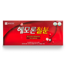 종근당 헤모론 철분 500mg 120캡슐, 120정