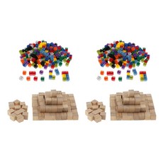 Zeyuan 2cm Mathlink 큐브 스냅 블록 10 색 + 정사각형 큐브 벽돌 프로젝트, As Described