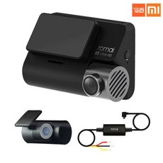 샤오미유핀 70MAI 4K 스마트 차량용 블랙박스 A800 주차케이블/후방 차내카메라/후방 차외카메라 가능, 4k블랙박스+차내용 후방카메라+주차감지케이블