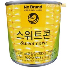 노브랜드 스위트 콘 340g 총 4통