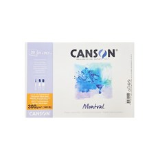 캔손 몽발 수채화용지 300g 20매 낱장팩 A4 손 몽발 수채화용지 300g 20매 낱장팩 A4
