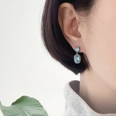 아쿠아마린귀걸이
