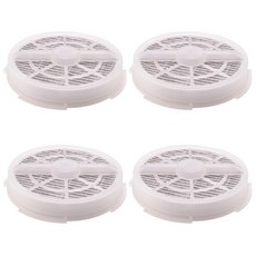 호환 HEPA 교체 필터 RIGOGLIOSO GL2103 JINPUS GL-2103 LTLKY 900S 데스크탑 공기 청정기 4 팩, [01] white gray, 4개
