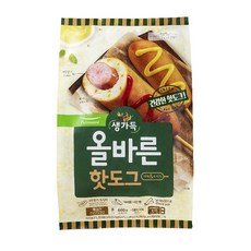풀무원 올바른 핫도그 600g, 아이스박스 포장, 단일상품