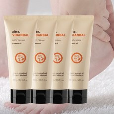 비단발 100ml 4종 발각질제거제 풋크림 발관리 케어 풋팩 비교, 1개입, 4개