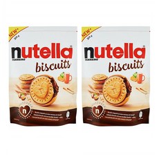 Nutella Biscuits 누텔라 페레로 초코잼 비스킷 10.7oz(304g) 2팩
