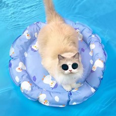 큰귀멍멍 강아지 쿨매트 반려동물 고양이 쿨링 방석 쿠션, 1개