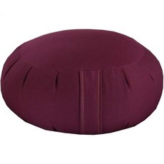 점보 카폭 자푸 명상 쿠션 블랙, Burgundy, 1개