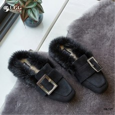 DK 어그 호주정품 양모 뮬 겨울 로퍼 Zenia Mules 생활방수 Black DK217