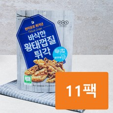 바삭한 황태껍질 튀각 오희숙 명인이 만든 바삭한 맥주안주 튀각, 30g, 11개