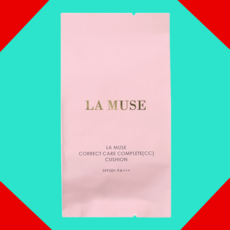 라뮤즈 찰떡쿠션 코렉트 케어 컴플리트 씨씨쿠션 미백 주름개선 자외선차단 리필 14g