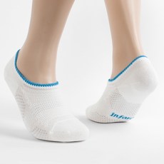 비투비월드 인파라 남성 스니커즈 양말(블루)/덧신양말 발목양말