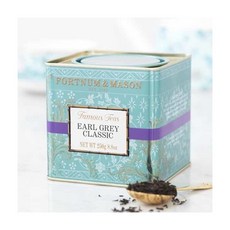 포트넘 앤 메이슨 틴 얼 그레이 클래식 250g Fortnum & Mason Earl Grey Classic Loose Leaf Caddy, 1개