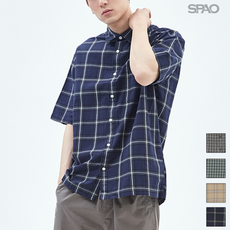 스파오반팔셔츠