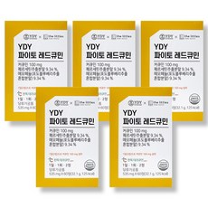 YDY 파이토 레드큐민 60정 커큐민 강황 5개