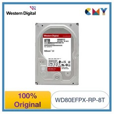 wd외장하드 100% 웨스턴 디지털 WD 레드 플러스 3.5 HDD NAS 내장 하드 드라이브 SATA 7200 rpm WD80EFZZ 8, 01 CHINA, 한개옵션1 - wdred8tb