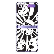 MightySkins 스킨 for Samsung Galaxy Z Flip-Trooper Storm | 보호 내구성 및 고유 한 비닐 데칼 랩 커, 단일옵션