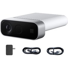 웹캠Azure Kinect DK 개발자 키트에는 1MP 깊이 카메라 360 ˚마이크 어레이 RGB 및 방향 센서 포함, 기본