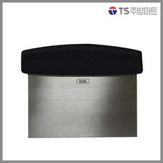 [델키] 사각 스끼바 (P) - 영업용 식당용 업소용 철판 스패치 스페치 뒤집개 헤라, 1개, 스텐 블랙