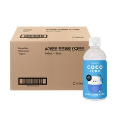 슈가로로 코코제로 요구르트, 24개, 340ml