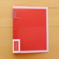 파일 구멍뚫는 서류철 이공 삼공 a4루프리스클립 2구멍 3구멍 사무용품 수납 루프리스 자료클립 투명한 갈기, T06-레드 3구멍