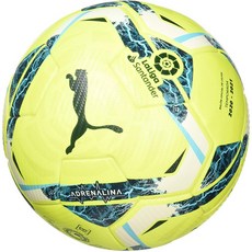 스페인 푸마 라리가 1 아드레날린 (FIFA 품질 프로) WP 축구 공 남녀 성인 레몬 토닉 멀티 컬러 5, 단일옵션