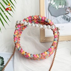 제스터 볏짚 인 털실 DIY 재료 자체 제작 현아한 무드 투명 아크릴 여자 친구에게선물, 여름 새벽 일 출 타입 non-fin