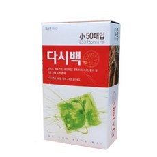 업소 거름 국물망 티거름망 차필터 소형 50매 미니국물백 육수주머니 찻잎백 우림백, 1개, 상세페이지참조