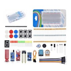 UNO R3PCS발 보드 400 홀 키트 스위치 브레드보드 센서 회피 모듈 LED 조명 플렉시블, 01 As Shown A, 한개옵션1