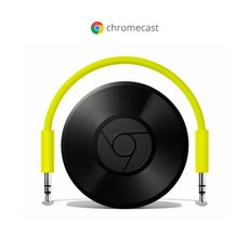 [정품] Google 크롬캐스트 오디오 새상품 무선 음악 전송기기 크캐오 Media Streamer [ChromeCast Audio]