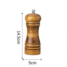 세라믹 향신료 후추 연마 갈이 갈기 휴대용 허브 조미료 밀 소금, 1.5inch, 1개