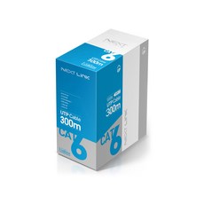 넥스트링크 UTP CAT.6 랜케이블 300M NEXTLINK-U6300M, 1개 