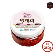 [오마니젓갈] 속초 수제젓갈 오마니 명태회 350g, 1개
