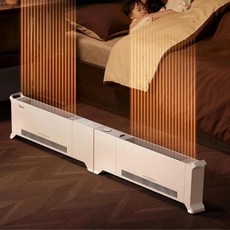 Midea Calefactor Eléctrico 리모컨 전기 히터 그래핀 난방 가습 접이식 실내 220V 2000W, 01 WHITE_01 2000W_03 미국