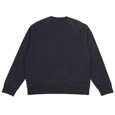 아페쎄 COGVF H27843 IAK DARK NAVY 남여공용 기모 맨투맨 루즈핏