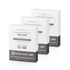 뉴로랩스 유비큐스 60정 X 3SET 코엔자임Q10 홍국 혈압 공복 식후 혈당 바나바잎 영양제, 3개